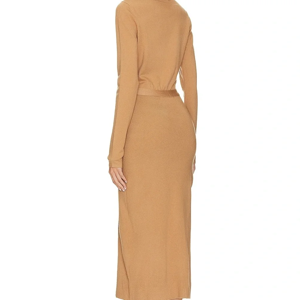 NWT Revolve Paige Carmen Belted Long Sleeve Sweater Women’s Dress - Picture 6 of 8